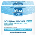 Mixa Visage Hyalurogel Gel-Crème Hydratant 24h Peaux Sensibles Déshydratées 50ml