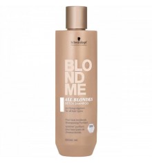 Schwarzkopf BlondMe All Blondes Detox - shampooing nettoyant en profondeur pour cheveux 300ml